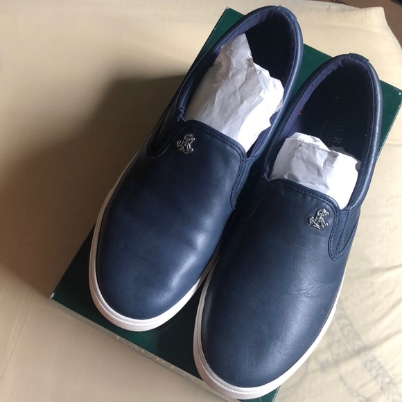 Lauren Ralph Lauren Shoes - Super Soft Leather Slip On Shoes